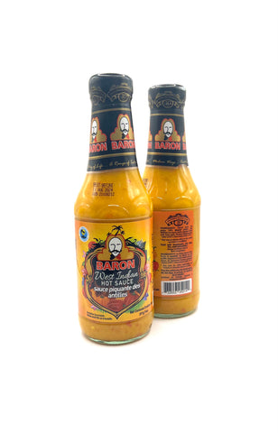 Baron’s West Indian Hot Sauce - 2 Count